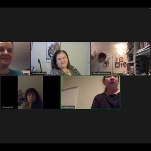 ON WEDNESDAY WE POSH zoom in description 7pm pst